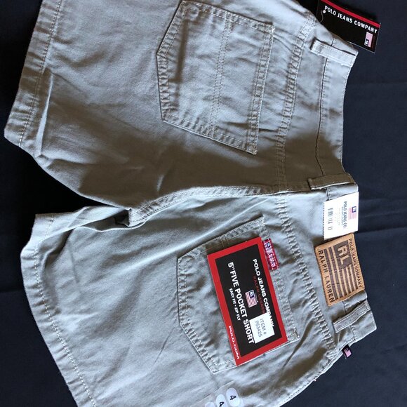Ralph Lauren Khaki Shorts: Size 4 - Picture 6 of 12